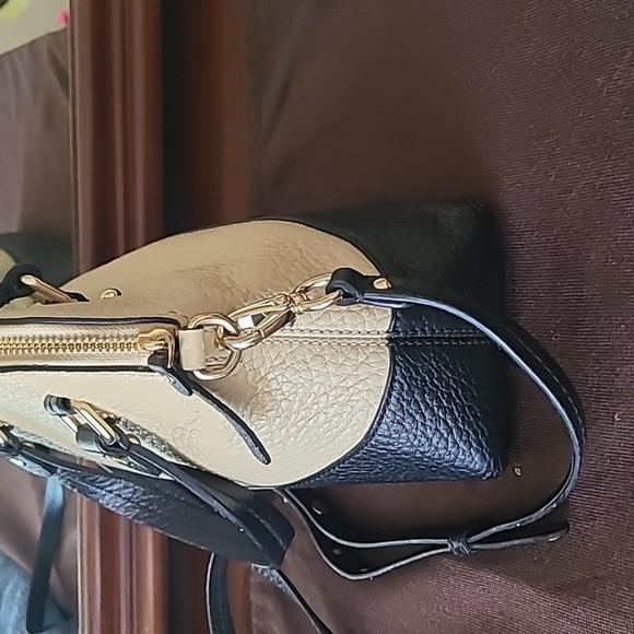 Kate Spade Black and Cream Satchel - Picture 5 of 9